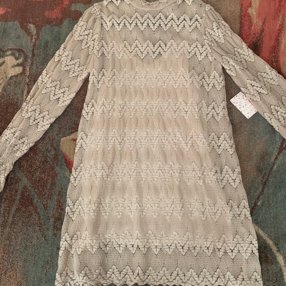 Free People Cream Lace Dress - Picture 2 of 5